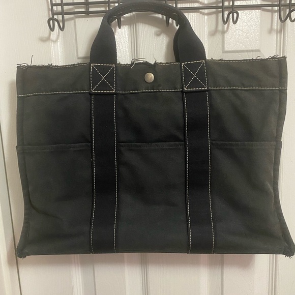 Hermes Handbags - Hermes Tote, Black Authentic